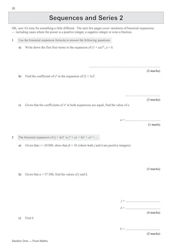 CGP Books - New A-Level Maths for OCR: Year 1 & 2 Exam Practice Workbo image 5