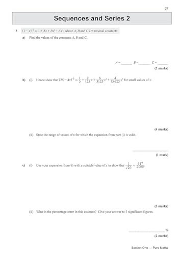CGP Books - New A-Level Maths for OCR: Year 1 & 2 Exam Practice Workbo image 6