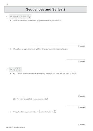 CGP Books - New A-Level Maths for OCR: Year 1 & 2 Exam Practice Workbo image 7