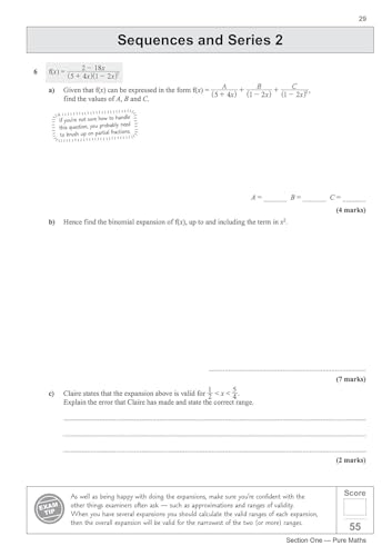 CGP Books - New A-Level Maths for OCR: Year 1 & 2 Exam Practice Workbo image 8