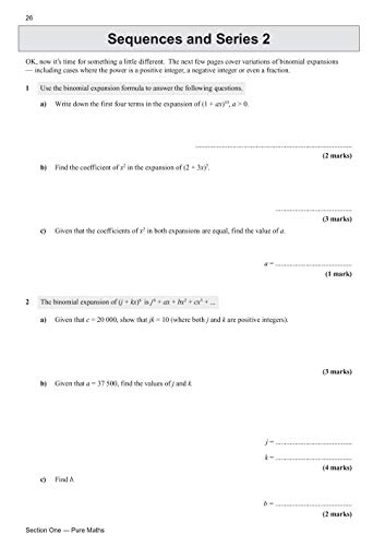 CGP Books - New A-Level Maths for OCR MEI: Year 1 & 2 Exam Practice Wo image 4