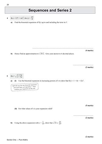 CGP Books - New A-Level Maths for OCR MEI: Year 1 & 2 Exam Practice Wo image 6