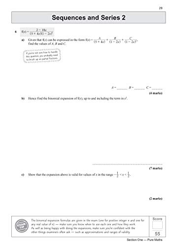 CGP Books - New A-Level Maths for OCR MEI: Year 1 & 2 Exam Practice Wo image 7