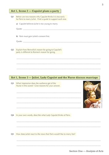 CGP Books - New Grade 9-1 GCSE English Shakespeare - Romeo & Juliet Wo image 4