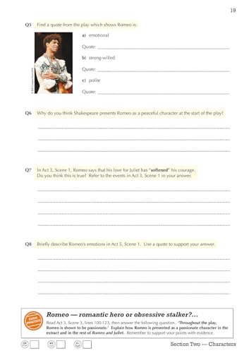 CGP Books - New Grade 9-1 GCSE English Shakespeare - Romeo & Juliet Wo image 7