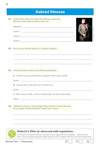 CGP Books - New Grade 9-1 GCSE English - Dr Jekyll and Mr Hyde Workboo image 4