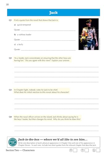 CGP Books - New Grade 9-1 GCSE English - Lord of the Flies Workbook (i image 6