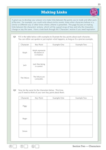 CGP Books - New Grade 9-1 GCSE English - Lord of the Flies Workbook (i image 8