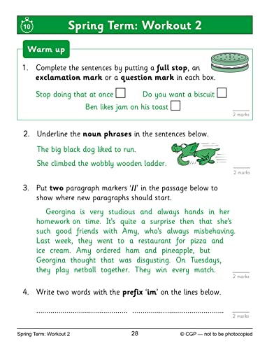 New KS2 English 10-Minute Weekly Workouts - Year 3 - Paperback image 2