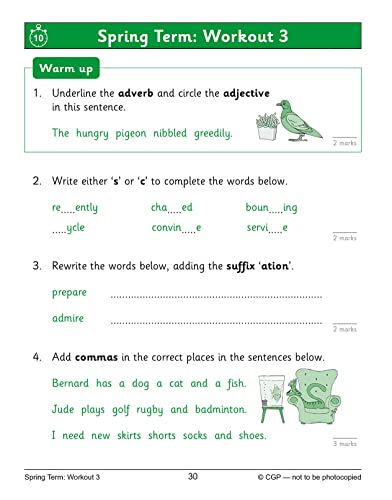 New KS2 English 10-Minute Weekly Workouts - Year 3 - Paperback image 4