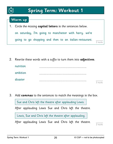 New KS2 English 10-Minute Weekly Workouts - Year 5 - Paperback image 2