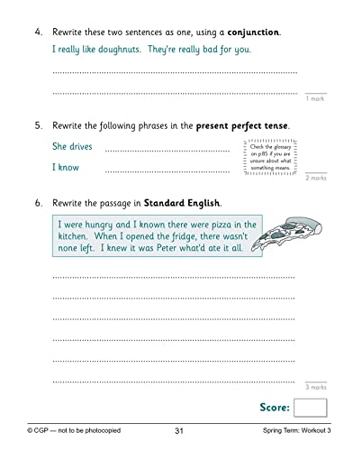 New KS2 English 10-Minute Weekly Workouts - Year 5 - Paperback image 7