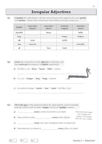 CGP Books - New KS3 French Grammar Workbook (Includes Answers) - Paper image 4