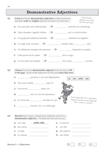 CGP Books - New KS3 French Grammar Workbook (Includes Answers) - Paper image 7