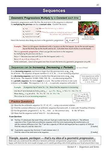CGP Books - New A-Level Maths for OCR: Year 1 & 2 Complete Revision & image 3