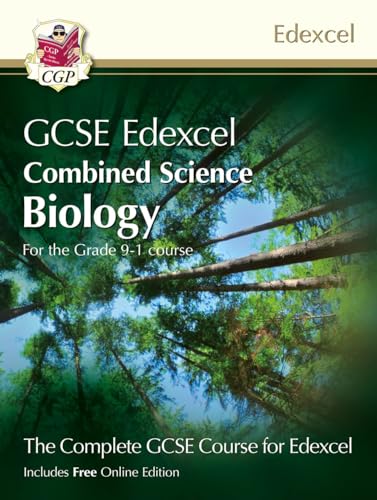 CGP Books - Grade 9-1 GCSE Combined Science for Edexcel Biology Studen image 1
