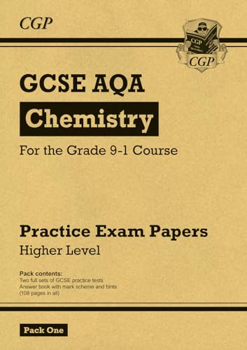 CGP Books - Grade 9-1 GCSE Chemistry AQA Practice Papers: Higher Pack image 1