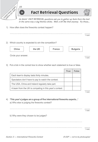 CGP Books - New KS2 English Reading SAT Buster Stretch: Non-Fiction (f image 6