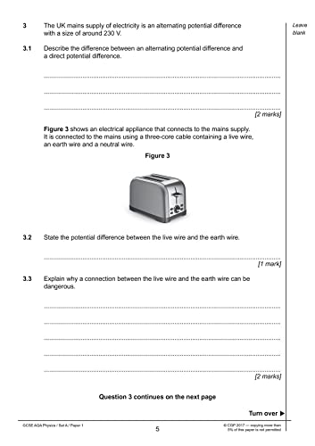 CGP Books - Grade 9-1 GCSE Physics AQA Practice Papers: Higher Pack 2 image 5