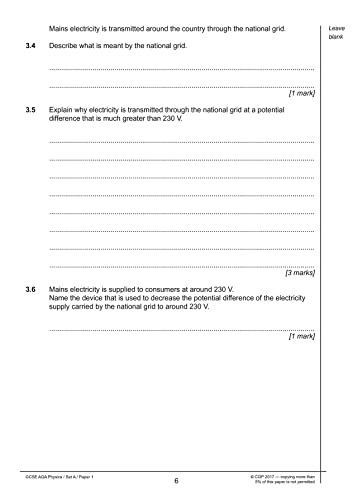 CGP Books - Grade 9-1 GCSE Physics AQA Practice Papers: Higher Pack 2 image 6