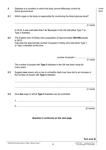 CGP Books - Grade 9-1 GCSE Combined Science AQA Practice Papers: Highe image 3