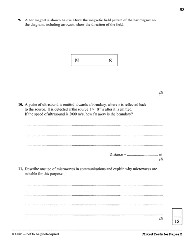 CGP Books - Grade 9-1 GCSE Physics: AQA 10-Minute Tests (with answers) image 5