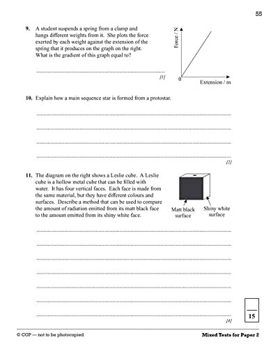 CGP Books - Grade 9-1 GCSE Physics: AQA 10-Minute Tests (with answers) image 7