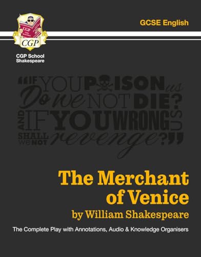 CGP Books - Grade 9-1 GCSE English The Merchant of Venice - The Comple image 1