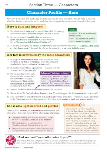 CGP Books - Grade 9-1 GCSE English Shakespeare Text Guide - Much Ado A image 2