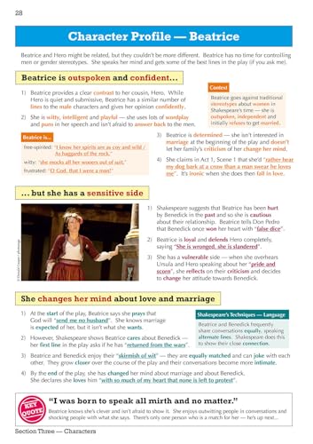 CGP Books - Grade 9-1 GCSE English Shakespeare Text Guide - Much Ado A image 4