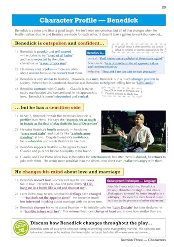 CGP Books - Grade 9-1 GCSE English Shakespeare Text Guide - Much Ado A image 5
