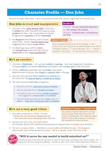CGP Books - Grade 9-1 GCSE English Shakespeare Text Guide - Much Ado A image 7