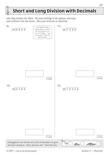 CGP Books - New KS2 Maths SAT Buster Stretch: Arithmetic (for tests in image 7