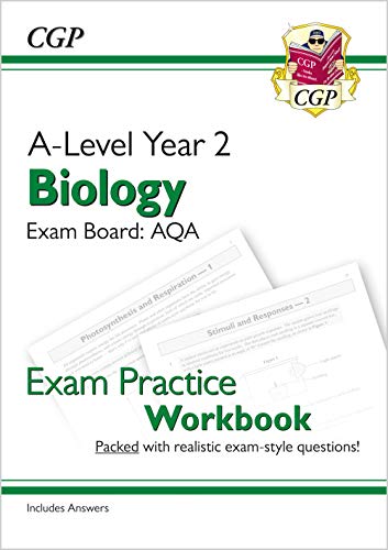 CGP Books - New A-Level Biology: AQA Year 2 Exam Practice Workbook - i image 1