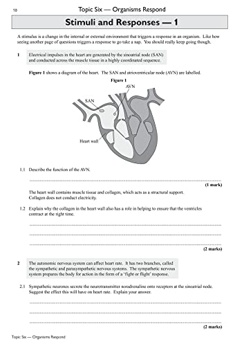 CGP Books - New A-Level Biology: AQA Year 2 Exam Practice Workbook - i image 2