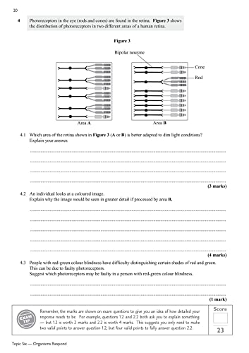 CGP Books - New A-Level Biology: AQA Year 2 Exam Practice Workbook - i image 4