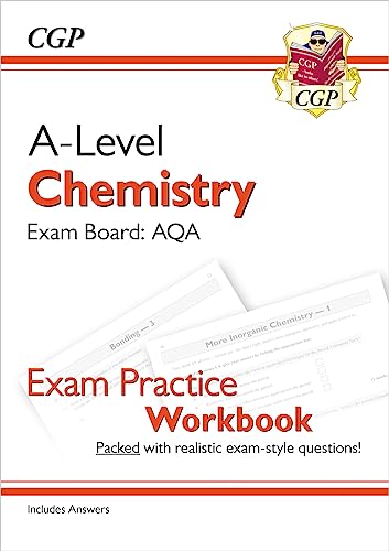 CGP Books - New A-Level Chemistry: AQA Year 1 & 2 Exam Practice Workbo image 1