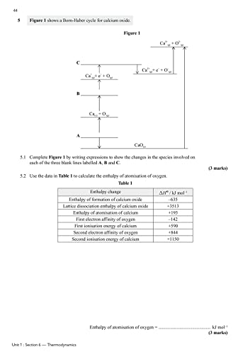 CGP Books - New A-Level Chemistry: AQA Year 1 & 2 Exam Practice Workbo image 3