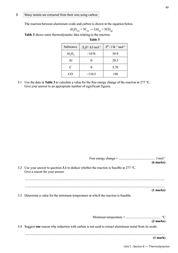 CGP Books - New A-Level Chemistry: AQA Year 1 & 2 Exam Practice Workbo image 8