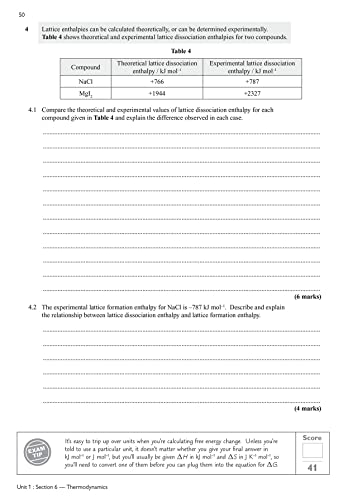 CGP Books - New A-Level Chemistry: AQA Year 1 & 2 Exam Practice Workbo image 9