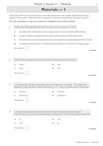CGP Books - New A-Level Physics: OCR A Year 1 & 2 Exam Practice Workbo image 2