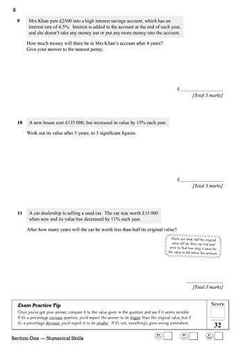 CGP Books - National 5 Maths: SQA Exam Practice Workbook - includes An image 5