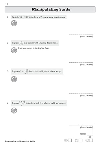 CGP Books - National 5 Maths: SQA Exam Practice Workbook - includes An image 9