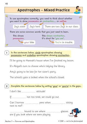CGP Books - New KS2 English Targeted Question Book: Challenging Gramma image 4