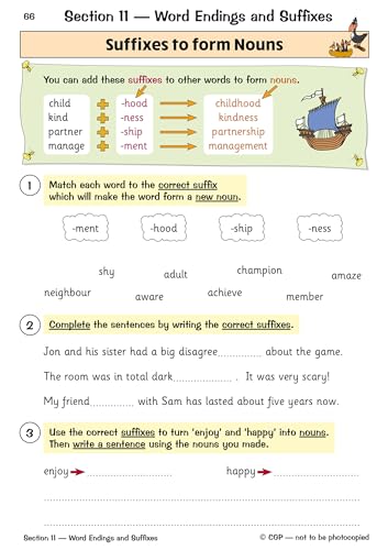 CGP Books - New KS2 English Targeted Question Book: Challenging Gramma image 8