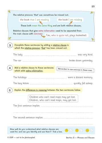 CGP Books - New KS2 English Targeted Question Book: Challenging Gramma image 3