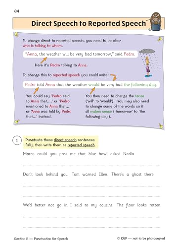 CGP Books - New KS2 English Targeted Question Book: Challenging Gramma image 8
