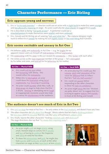 CGP Books - New Grade 9-1 GCSE Drama Play Guide - An Inspector Calls - image 3