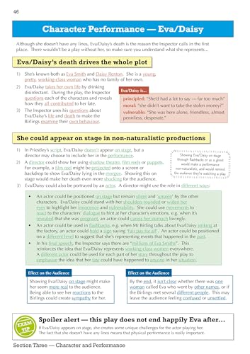 CGP Books - New Grade 9-1 GCSE Drama Play Guide - An Inspector Calls - image 7