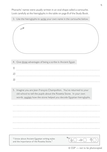 CGP Books - New KS2 Discover & Learn: History - Ancient Egyptians Acti image 3